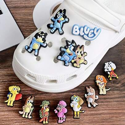 Hollow Shoe Charms, Colorful And Fun Pendants Decorated With Bingo Game And Friend Patterns, Perfect For Customizing Shoes, DIY Projects, Personalized Footwear, And Unique Gifts For Fans