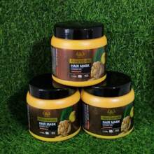 Mascarilla capilar con estracto de gengibre de 500ml - Amarillo Mostaza - Ver 1