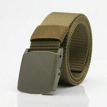 1 Pc Nylon Belt, Belt, Harness Belt For Men, 1.5 Inch (About 3.8 Cm) Heavy-Duty Belt With Quick Release Buckle Work Pants.