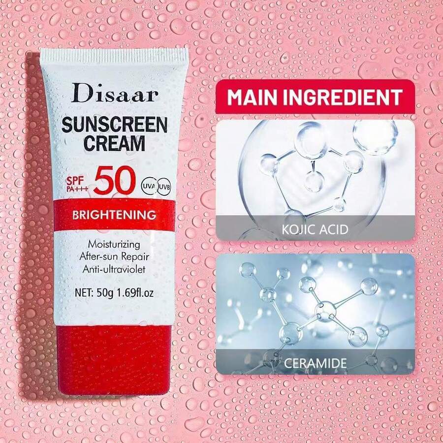 DISAAR PROTECTOR SOLAR SPF50+++ - Rojo - Ver 1