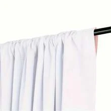 2 件圣诞主题圣诞老人、圣诞树印花窗帘 - 图案杆口袋窗帘，适用于卧室、办公室、厨房、客厅和书房 - 易于悬挂、耐用 - 彩色 - 查看 9