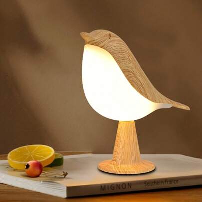 Magpie Night Light, Cute Bird Night Light With Touch Control, Modern Rechargeable Bedroom Room Office Car Home Decoration Lamp, Three-Color Dimming Night Light, Suitable For Living Room Bedroom, Office Decoration,Room Decor Christmas Decor Christmas Light Bedroom Decor Home Decor Party Decor Holiday Festivalchristmas Gift Thanksgiving Christmas Tree Decor Ornaments