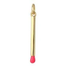1 pieza Cautivador colgante con forma de corazón y número 11, accesorio para hacer pendientes, pulseras y collares - Colgante con número en tono dorado, regalo de San Valentín - Multicolor - Ver 9