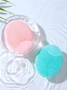 Escova de Limpeza Facial de Silicone com Ventosa, Escova Facial Exfoliante Manual para Limpeza Profunda dos Poros, Exfoliante Suave, Escovas de Lavagem Facial para Homens e Mulheres, Escova Facial, Bolsa, Organizador, Armazenamento