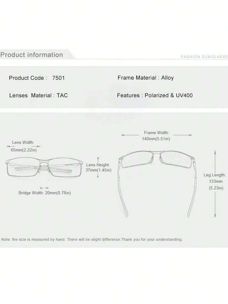 KINGSEVEN KINGSEVEN Sunglasses Polarized Men's Glasses Male Sun Glasses