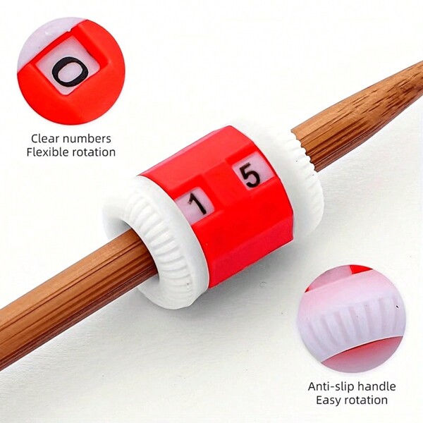 3pcs, Large And Small Sweater Knitting Counters, Knitting Making Tools, DIY Handmade Aids, Counters, Crochet, Sweater, Scarf Recorders, Sewing Supplies, Handicrafts