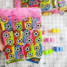 12/24 piezas Varios pitos juguete pequeño creativo, pito de plástico para deportes, vítores, árbitros y emergencias - Ideal para entrenamiento y supervivencia - Multicolor - Ver 10