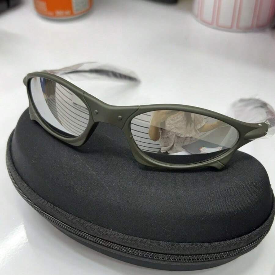 Unisex Sports Anti-UV Polarized Sunglasses - 銀色 - 查看 1