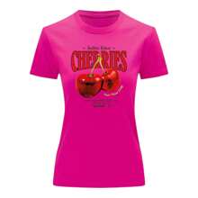 Aelfric Eden Cherries Cherry Blouse T-Shirt - Hot Pink - View 1