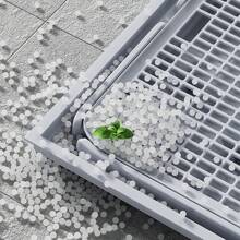 Eingeschlossene Edelstahl Katzentoilette mit Deckel extra große Katzentoilette für große Katzen XL Metallsteintablett mit hohen Seitenwänden, nicht klebrig, auslaufsicher, leicht zu reinigen