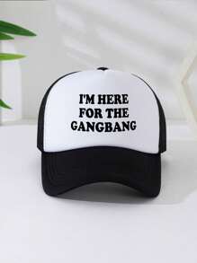 1 chiếc mũ lưỡi trai lưới xốp in hình ngộ nghĩnh, phù hợp cho cả nam và nữ, thích hợp đội hàng ngày, đi du lịch ngoài trời, leo núi, đi biển, nghỉ lễ Halloween, mùa hè, các dịp lễ khác. - Nhiều màu - Xem 18