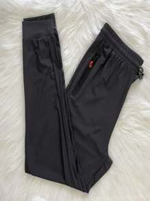 Quick-Drying Pants/Zipper Pocket/Elastic Waist/Sporty/Casual - Grey - View 6