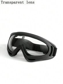 نظارة تزلج مضادة للرياح ومقاومة للرذاذ زوج واحد، نظارات رياضية خارجية X400 واقية من الغبار لحماية الدراجات النارية - متعدد الألوان - مشاهدة 5