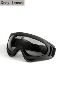نظارة تزلج مضادة للرياح ومقاومة للرذاذ زوج واحد، نظارات رياضية خارجية X400 واقية من الغبار لحماية الدراجات النارية - متعدد الألوان - مشاهدة 4