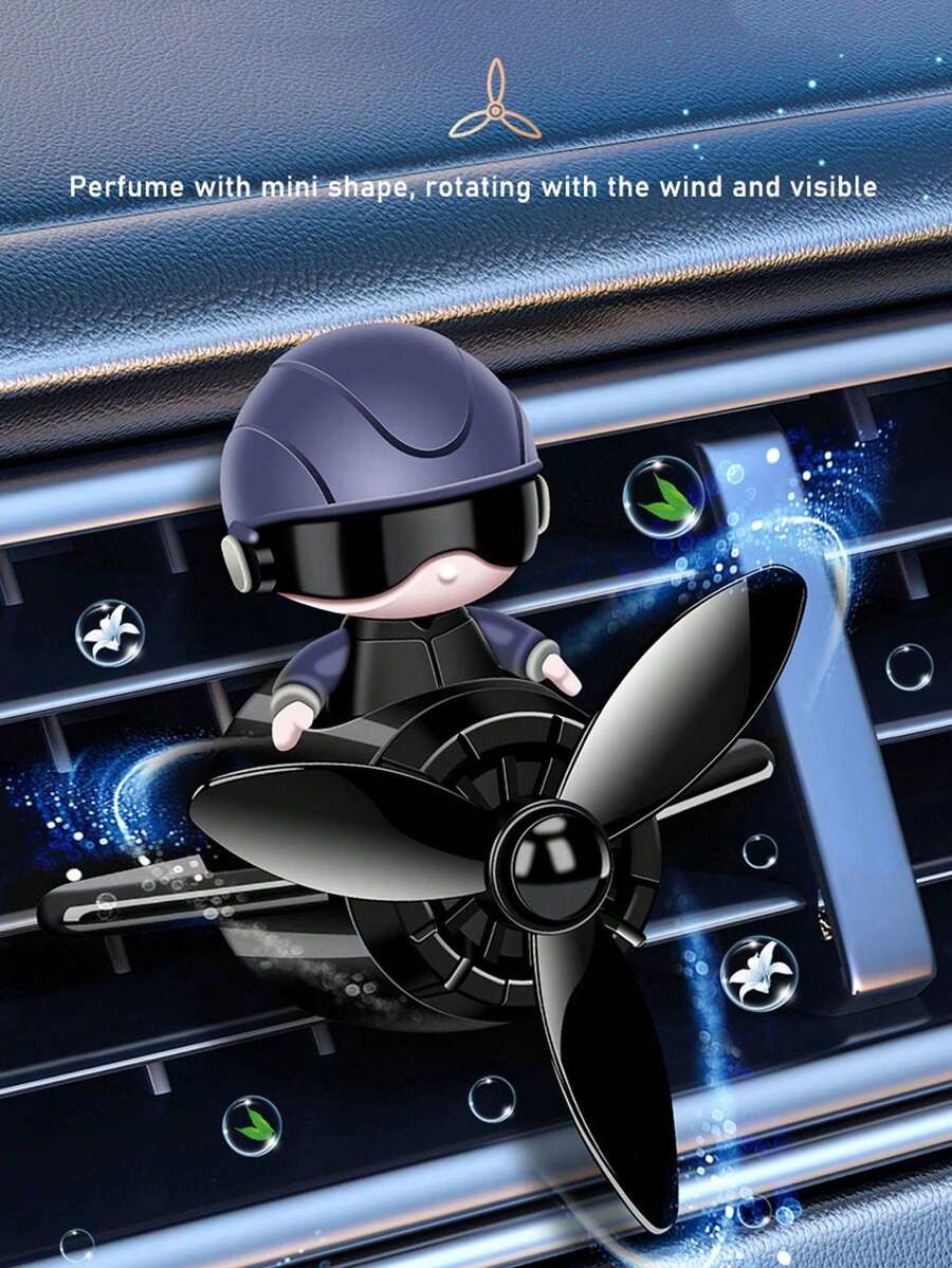 1pc Fighter Plane Car Diffuser, Car Air Freshener, Car Decor