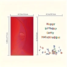 1 Stück lustiger Retro Geburtstagskarte für Freunde und Familie, geeignet für Alter 10/12/20/30/40/50/60/70/80/90, ideal als Geschenk für Partys und Mitschüler/Frauen, Weihnachten