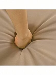 Patio Daybed With Retractable Canopy Rattan PE Wicker Back Loveseat Daybed - 棕色 - 查看 4