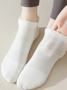 1/3/6 paires de chaussettes de yoga colorées pour femmes, chaussettes respirantes à grip pour la cheville, convient pour les sports, le ballet, le yoga