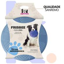 Frisbe Disco Cachorro Brinquedo Pet Textura Aerodinâmica Qualidade Sanremo