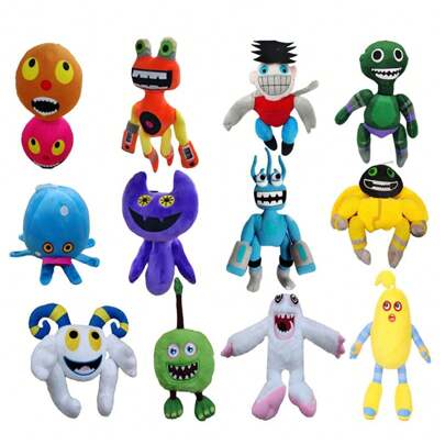 1pc New Plush Wubbox From , Random Color Assortment