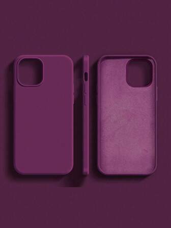 2.0mm Thick Liquid Silicone Phone Case, Compatible With Apple 16, 15, 14, 13, 12, 11 Pro Max, S24 Ultra, S23, S22, S25 Series, Full Body Protective Cover