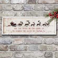 Biển gỗ "Merry Christmas" cổ điển - Trang trí tường theo phong cách trang trại mộc mạc, họa tiết đồng quê cổ kính quyến rũ, thích hợp cho lò sưởi và lối vào, tuyệt vời cho lễ kỷ niệm ngày lễ và năm mới, Giáng sinh - Nhiều màu - Xem 13