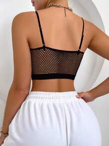 5pcs/Set Women Mesh Breathable Sexy Crisscross Front Closure Bra Lingerie
