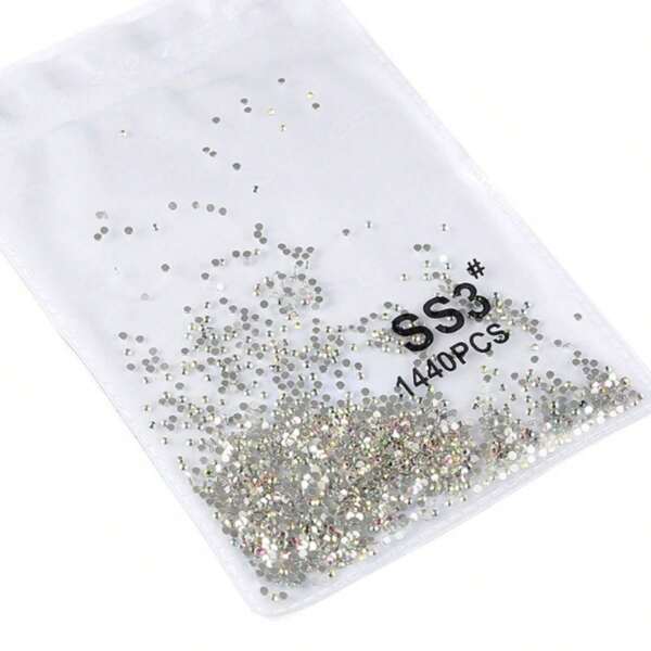 Kit Pedra SS3 Pedrarias Jóias Hotfix Unhas Strass Decoração 1440Peças