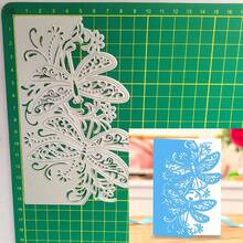 1 Khuôn cắt kim loại hình bóng côn trùng thích hợp cho việc tự làm sổ lưu niệm, làm thiệp, album và đồ trang trí thủ công - Bạc - Xem 7