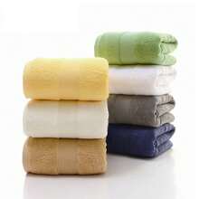 3pcs Thickened Towel Absorbent Face Wash Towel Hotel Soft Embroidered L Towel Face Wash Towel Home Bathroom Decor Fall Decor Back To School For Beauty Salon Home Bathroom Shower Towels For Beaty Salon, Hotel Sports,Home Essentials, Towel, Skin Care