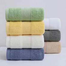 3pcs Thickened Towel Absorbent Face Wash Towel Hotel Soft Embroidered L Towel Face Wash Towel Home Bathroom Decor Fall Decor Back To School For Beauty Salon Home Bathroom Shower Towels For Beaty Salon, Hotel Sports,Home Essentials, Towel, Skin Care