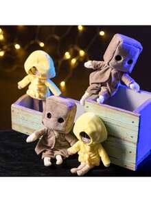 Figura de peluche coleccionable de la pequeña caja de regalo de Little Nightmares 2 - Gris - Ver 5