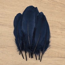 30-300 piezas/Set Plumas de plumón de ganso suaves para decoración de tocados, fiesta, festival, accesorios de actuación en el escenario, manualidades DIY