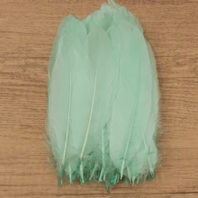 30-300 piezas/Set Plumas de plumón de ganso suaves para decoración de tocados, fiesta, festival, accesorios de actuación en el escenario, manualidades DIY