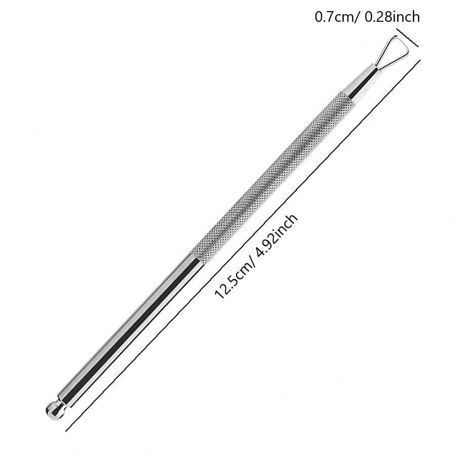 Stainless Steel Nail Polish Remover Tool, Gel Nail Scraper, Cuticle