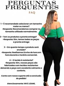 Plain 's Jeans Plus Size Basic With Lycra High Waist Skinny New Release - màu đen - Xem 8