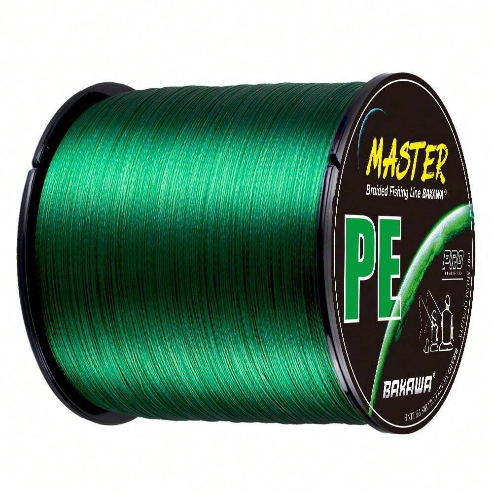 Fil De Pêche Tressé PE YFCH 300 M - 4 Brins, Résistance 4.8 à 45 Kg, Zéro étirement, Pour Mer Et Eau Douce
