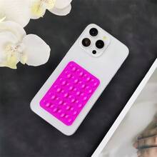 5 件装硅胶吸盘手机壳安装，免提强力手机配件支架，自拍和视频的理想选择，硅胶手机支架兼容 iPhone 和 Android - 彩色 - 查看 12