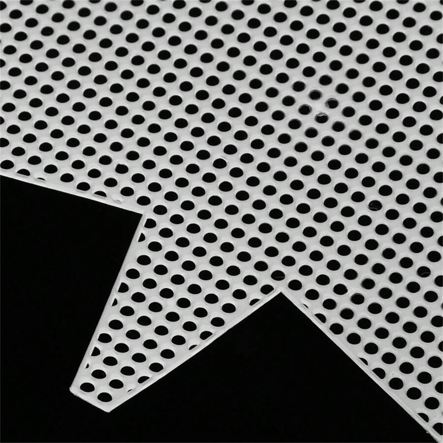 4 Pcs Cross Stitch Grid Board Mesh Plastic Canvas Kit Bag Making DIY