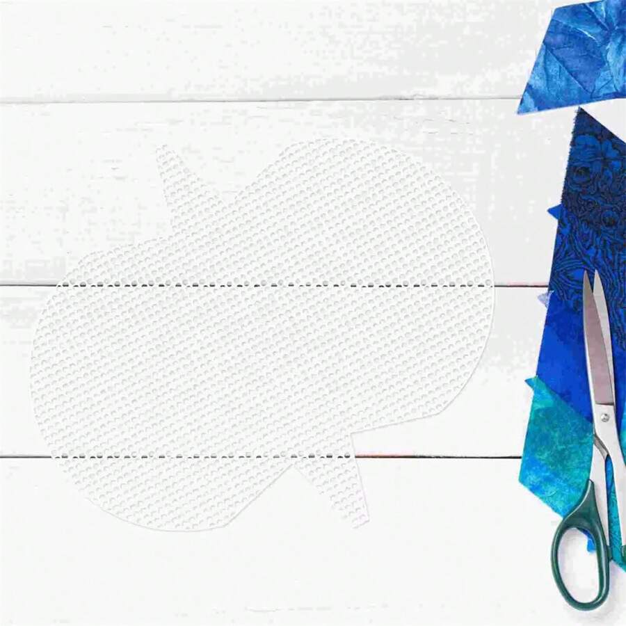 4 Pcs Cross Stitch Grid Board Mesh Plastic Canvas Kit Bag Making DIY