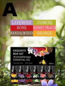 Aromatherapy Gift Box Set, Holiday Gifts, Exquisite Box, Flower Fruit Aroma, Grass And Wood Aroma, Food Aroma, Fragrance Complete, Aromatherapy Essential Oil, To Relieve Emotional Fatigue, For Humidifier, Diffuser - Essential Oil Set - View 4