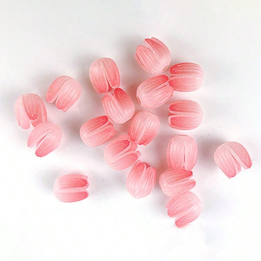 1PC Handmade DIY Tulip Flower Sea Night Light Material Stereoscopic