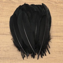 30-300 piezas/Set Plumas de plumón de ganso suaves para decoración de tocados, fiesta, festival, accesorios de actuación en el escenario, manualidades DIY