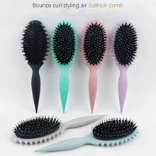 New Curling Brush, Latest Boar Bristle Hair Brush Styling Hairdressing Comb Massage Comb Scalp Hair , Curling Brush, Suitable For All Styles And All Women's Style Curls - Multicolor - View 10