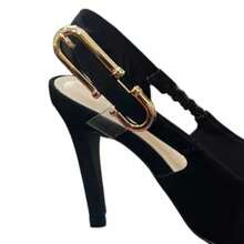 Bebece Women's Slingback Pointed Toe High Heel Pumps - màu đen - Xem 4