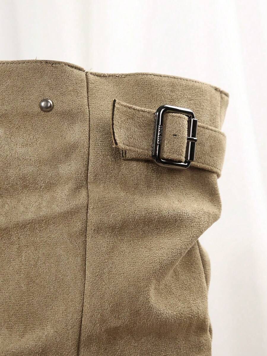 OverTheKnee Boots For Women New 2024 Spring & Fall Vintage Pleated