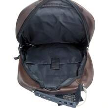 Yepp Men's Laptop Notebook Backpack Executive College Rugged - Rỉ Nâu - Xem 3