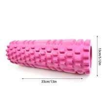 Rodillo de espuma para masaje de tejido profundo, rodillo de ejercicio de alta densidad y patentado para masaje muscular y liberación de puntos de gatillo miofasciales, rodillo de espalda para fitness, yoga y pilates - Multicolor - Ver 7