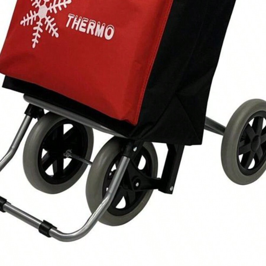 Foldable and lightweight shopping cart Insulated bag of approximately