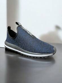 Lightweight And Comfortable Casual Sports Sneakers For Men And Women, New Release - Màu xanh lam - Xem 2